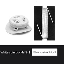 Load image into Gallery viewer, Outdoor Sport Rapid Shoelace Strong Durable Automatic Spin Buckle Anti-off Convenience Hiking Climbing Cotton And Linen Shoelace
