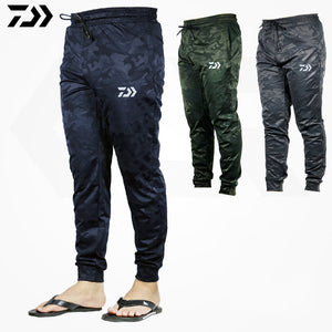 Daiwa Fishing Pants Outdoor Sports Quick-drying Breathable Fishing Pants Sports Wear Mens Camouflage Pants Fishing Clothing
