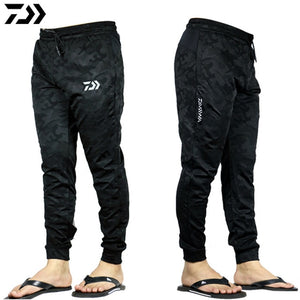 Daiwa Fishing Pants Outdoor Sports Quick-drying Breathable Fishing Pants Sports Wear Mens Camouflage Pants Fishing Clothing