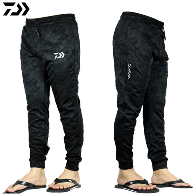 Daiwa Fishing Pants Outdoor Sports Quick-drying Breathable Fishing Pants Sports Wear Mens Camouflage Pants Fishing Clothing